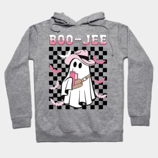 Spooky Season Cute Ghost Halloween Costume Boujee Boo-Jee Hoodie